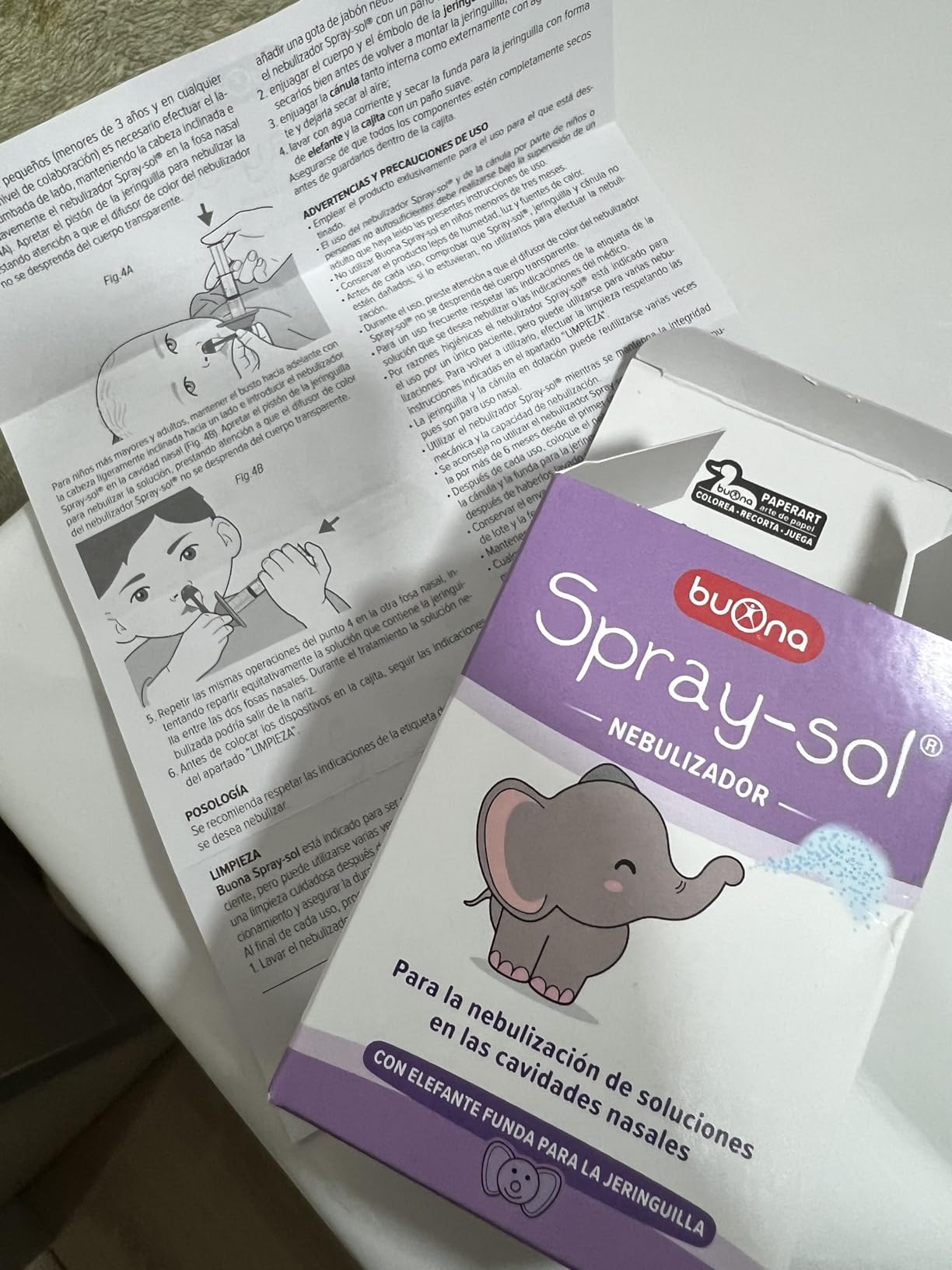 Buona Spray-Sol opinion de cliente spray sol imagen 2